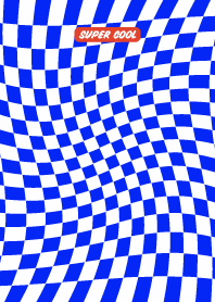 SUPER COOL - checkered 7