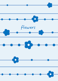 flowers (blue)