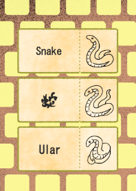 Gifts instead of chocolate Snake
