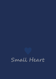 Small Heart *Navy+Navy 2*