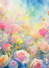 薔薇(バラ)の花の着せかえ(R3698)