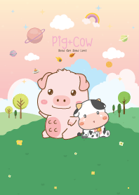 Chill Pig&Cow Pink