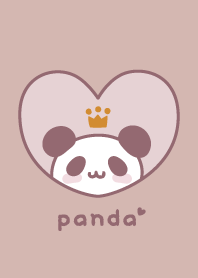 Panda Crown - Dullness Pink
