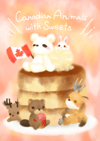 Canadian animals with sweets