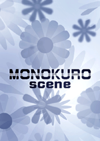 Monochrome scene