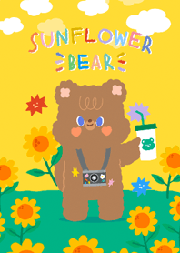 sunflower bear :-)