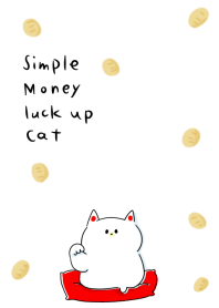 simple Money luck up Beckoning cat.