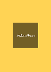 SIMPLE -Yellow×Brown-