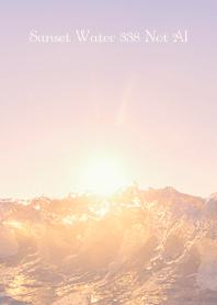 Sunset Water 338 Not AI