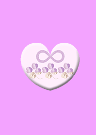 2 color Clover pink gold