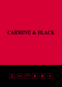 Carmine & Black
