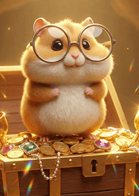 Hamster : My treasure!