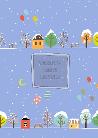 北欧風の街並み 冬バージョン ＠冬特集