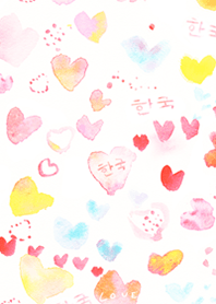 Korean Hearts cute theme♥