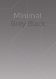 Minimal Grey Black