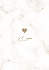 beige Girls' Simple Heart 03_2