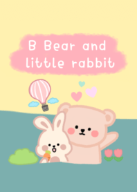 B Bear and little rabbit