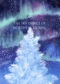 the sky dance of northen lights