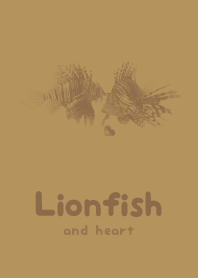 Lionfish & heart Oil YEL