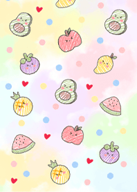 colorful fruit.