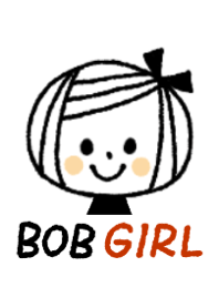 ..Cute Bob Hair Girl..