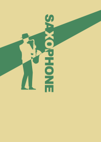 sax. playing Pale lime light