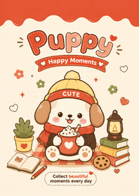 Puppy Cozy Moments