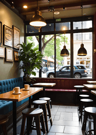 Cozy Coffee shop 17203C