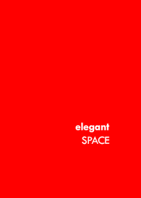 elegant SPACE <RED one>
