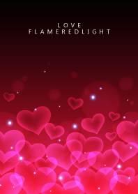 FLAME RED HEART