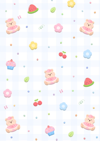 Pink Bear Happiness 1 (Pp)