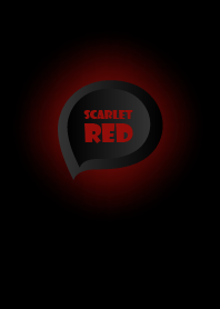 Scarlet Red Button In Black V.3