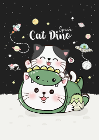Cat Dino (Black Dark)