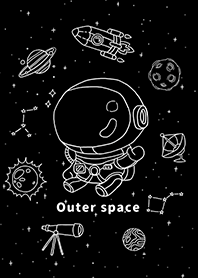 misty cat-Outer space