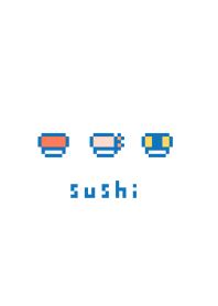 Pixel Sushi /BW