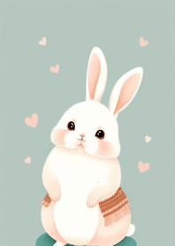 ふわふわウサギ dPlq