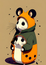 Halloween Hamster dfeED0