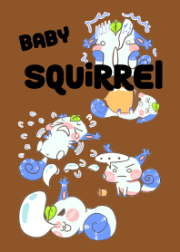 Cute Baby Squirrel