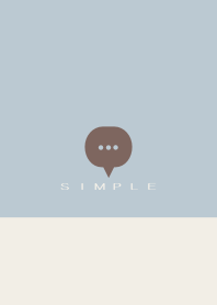 SIMPLE(beige blue)V.1693b