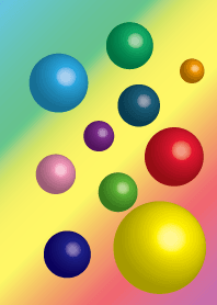 Colorful sphere