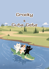ครอกกี้ และน้องแมวเพื่อนรัก