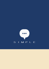 SIMPLE(beige blue)V.1466b