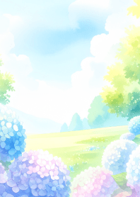 Summer hydrangea Vol.1