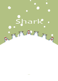 Yellow Green : Xmas Shark