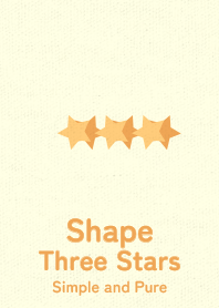 Shape Three Stars  John Donapple