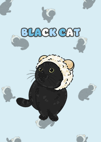 blackcat5 - light blue