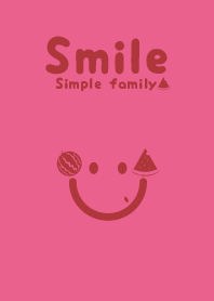 Smile & suika rose Red