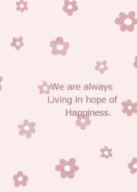 flower pattern / naturalpink