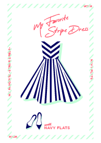 my favorite Stripe Dress