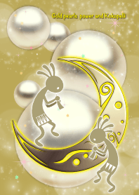Gold pearls power and Kokopelli